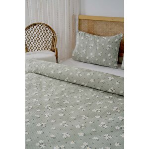 Daisy Dream Çift Kişilik Baskılı Pike 200 X 220 Cm