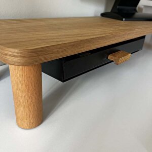 Monitör Yükseltici, Ekran Yükseltici – Ahşap Monitör Standı – Desk Shelf