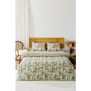 Bamboo Çift Kişilik Nevresim Takımı Pamuklu