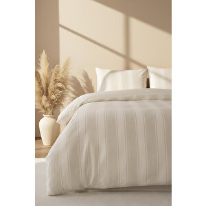 Nenas Vizon Çift Kişilik Nevresim Takımı 4 Parça %100 Pamuklu