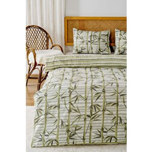 Bamboo Tek Kişilik Nevresim Takımı Pamuklu