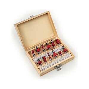 Freze Bıçak Set 8 Mm 12 Parça-gfb2318