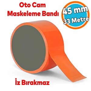 Oto Cam Montaj Tamir Sabitleme Bandı İz Bırakmaz Güçlü Yapışkanlı Araç Maskeleme Bandı 45 Mm X 33 M