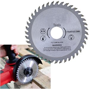 Daire Testere Ahşap Kesme Sunta Testeresi 115 Mm 40 Diş (2 Adet)