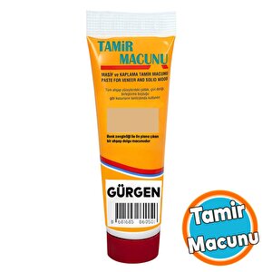 Tamir Macunu Ahşap Parke Gürgen Mobilya Dolgu Çatlak Çizik Giderici 200 Gr Kullanıma Hazır Macun