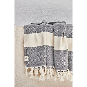 Vicotton  Desenli Banyo Havlusu 90-170