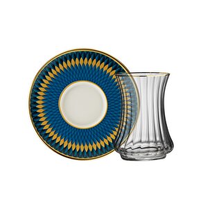 Sandro Moreno 1453 Farfar Optik 12 Parça 6 Kişilik Çay Seti 110 Ml Ar263716