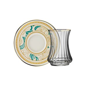Sandro Moreno 1453 Şal Optik 12 Parça 6 Kişilik Çay Seti 110 Ml Ar263747