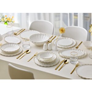 Aryıldız Rs Margaret Gold 54 Parça Porselen Yemek Takımı Ar263587