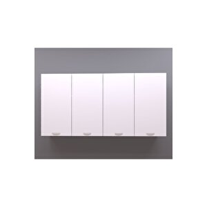 140lik Üst Modül, Mutfak Dolabı, Çok Amaçlı Dolap, Ki̇ler Dolabı 70x140 cm