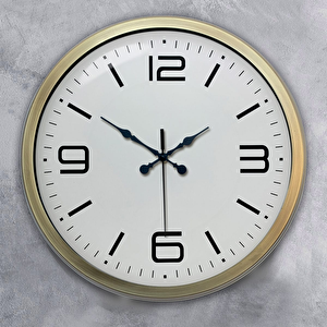 Eskitme Metal Modern Duvar Saati