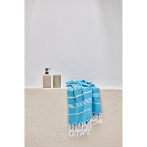 Vicotton  Çizgili Banyo Havlusu 90-170