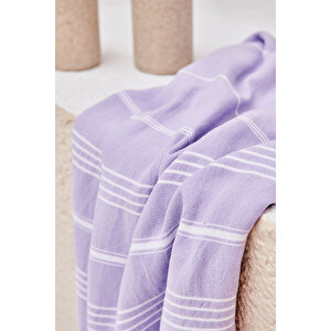 Vicotton  Çizgili Banyo Havlusu 90-170
