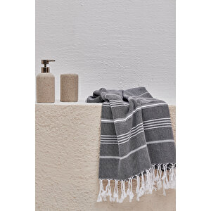 Vicotton  Çizgili Banyo Havlusu 90-170