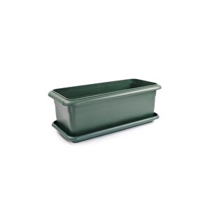 So-v691 Tabaklı Villa Bahçe Saksı Takımı 39 Litre No 1 Yeşil