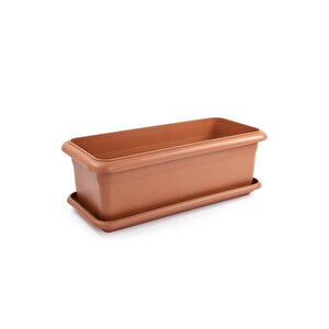 So-v692 Tabaklı Villa Bahçe Saksı Takımı 62 Litre No 2 Kiremit
