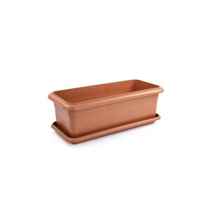 So-v691 Tabaklı Villa Bahçe Saksı Takımı 39 Litre No 1 Kiremit
