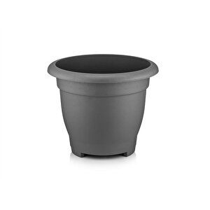 So-vhs8 Dekoratif Vaha Saksı İç Ve Dış Mekan 54 Litre No 8 Antrasit