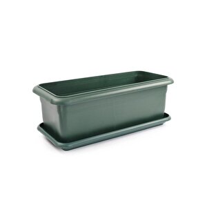 So-v693 Tabaklı Villa Bahçe Saksı Takımı 95 Litre No 3 Yeşil