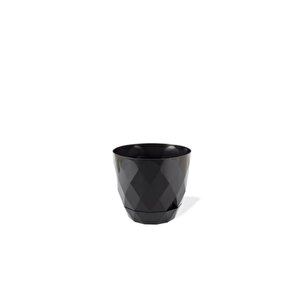Krs-450 Yakamoz Tabaklı Plastik Saksı Takımı 0.3 Litre No 0 Antrasit