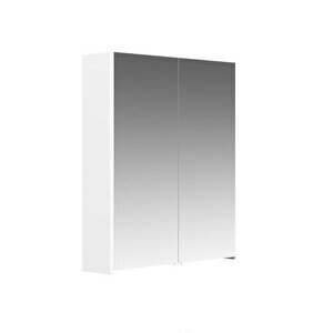 Vega 60 Cm Üst Modül, Lavabo Üstü Aynalı Banyo Dolabı, Çok Amaçlı Dolap