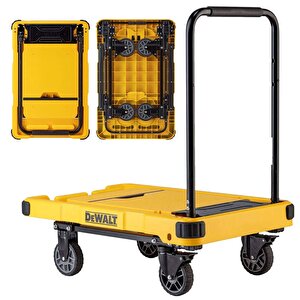 Dwt710 200kg Profesyonel Katlanabilir Dört Tekerlekli Yük Ve Paket Taşıma Arabası