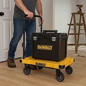 Dwt710 200kg Profesyonel Katlanabilir Dört Tekerlekli Yük Ve Paket Taşıma Arabası