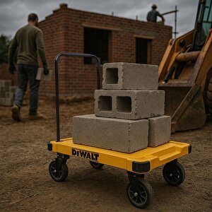 Dewalt Dwt710 200kg Profesyonel Katlanabilir Dört Tekerlekli Yük Ve Paket Taşıma Arabası