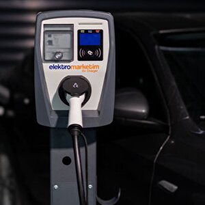 22kw 3 Faz 32a Tip 2 Soketli Elektrikli Araç Şarj İstasyonu Duvar Tipi