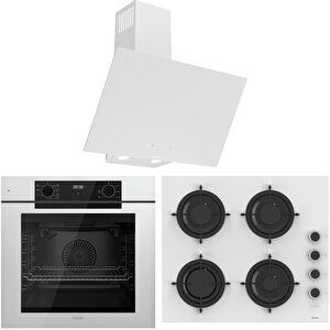 Fryart Artline Qep63cb - Cs206-fa - D078-sa 7 Prog. Dijital Turbo Ank. Set - Beyaz
