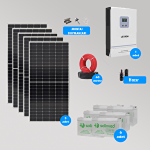 3kw Hazır Solar Paket Kolay Kurulum(maksi̇mum Paket)