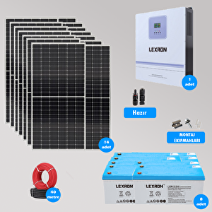 11 Kw Hazır Solar Paket Kolay Kurulum