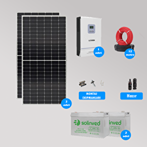 3kw Hazır Solar Paket Kolay Kurulum(mi̇ni̇mum Paket)