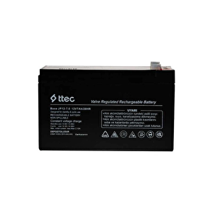 Ttec 12v 7ah Kuru Tip Bakımsız Akü
