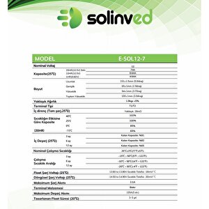 12v 7ah Ups Ve Alarm Aküsü 2 Yıl Garantili (10 Adet)