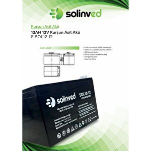 12v 12ah Ups Ve Alarm Aküsü 2 Yıl Garantili (10 Adet)