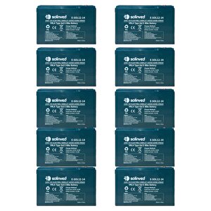 12v 14ah Vrla Tipi Elektrikli Bisiklet Aküsü 2 Yıl Garantili (10 Adet)