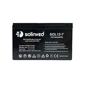 12v 7ah Ups Ve Alarm Aküsü 2 Yıl Garantili