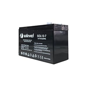 12v 7ah Ups Ve Alarm Aküsü 2 Yıl Garantili
