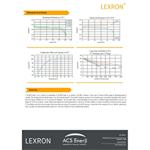 Lexron Lityum Akü 12.8v 100ah Lifepo4