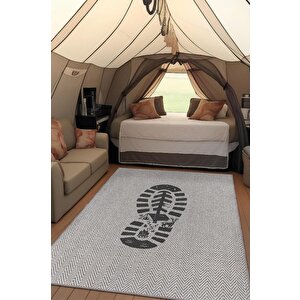 Homshtag Adım,minimalist Seyahat Hası,çadır Halısı,kamp Halısı,seyahat Temalı Halı,pamuklu Dokuma Tabanlı Yıkanabilir Halı