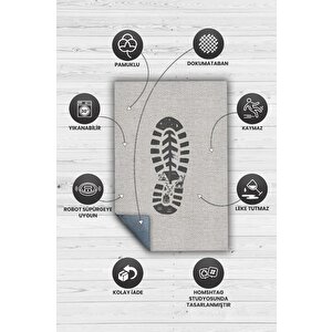 Homshtag Adım,minimalist Seyahat Hası,çadır Halısı,kamp Halısı,seyahat Temalı Halı,pamuklu Dokuma Tabanlı Yıkanabilir Halı