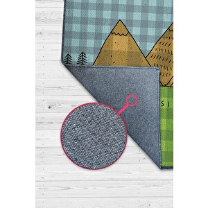 Homshtag Basit Yaşa,minimalist Seyahat Temalı Halı,çadır Halısı,kampçı Halısı,pamuklu Dokuma Tabanlı Yıkanabilir Halı