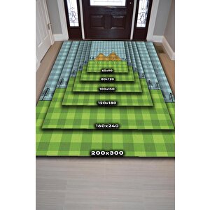Homshtag Basit Yaşa,minimalist Seyahat Temalı Halı,çadır Halısı,kampçı Halısı,pamuklu Dokuma Tabanlı Yıkanabilir Halı