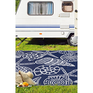 Savana Xl Plaj Kamp Karavan Piknik Bahçe Halısı Balkon Teras Hasır Mat Savan Halı 240x330