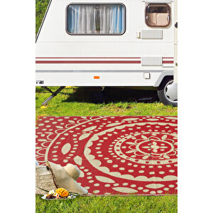 Savana Xl Plaj Kamp Karavan Piknik Bahçe Halısı Balkon Teras Hasır Mat Savan Halı 240x330