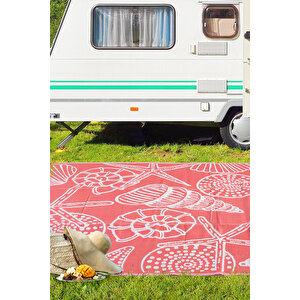 Savana Xl Plaj Kamp Karavan Piknik Bahçe Halısı Balkon Teras Hasır Mat Savan Halı 240x330