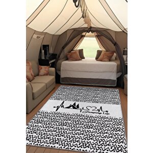 Homshtag Kamp Hayatı,i̇skandinav Desenli Kampçı Halısı,çadır Halısı,kampçı Halısı,pamuklu Dokuma Tabanlı Yıkanabilir Halı