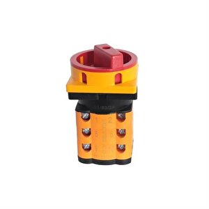 3x25a 1-0-2 Mini Tip Kutup Değiştirici Kilitli Pako Şalter