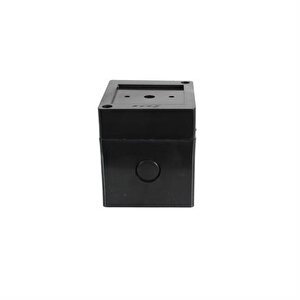65x75x70 Ip 54 Mini Tip Siyah Şalter Kutusu